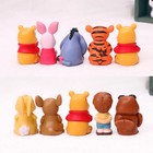 10pcs set Cartoon Winnie The Pooh Action Figure Toy Pooh Bear Tigger Eeyore Pigl