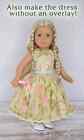 American Girl 18  Inch Doll Clothes Dress Pattern Easy Trendy Modern Gown Spring