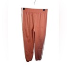 Adidas Girl   s Peach Three Stripe Jogger Trackpants Girl s Size Large