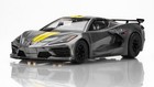Afx Mega G  Corvette C8 Hypersonic Grey Ho Slot Car  22107 Brand New Release  