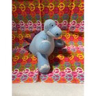 2005 Fisher Price Light Blue Dinosaur  Plush Stuffed Animal