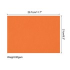 75 Sheets A4 Print Copy Paper 8 5  X 11  Origami 80gsm For Printing Orange