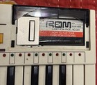Vtg Casio Pt-80 Mini Synth Electronic Keyboard Tested Working Rom Pack R0251