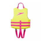 Speedo Kids Swimming Life Jacket Vest Pfd Uscg Approved 3-8 Years Pink