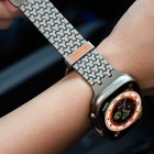 Apple Watch Ultra Band Titanium Dual Magnetic Strap Premium Luxury Classic