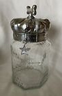 Retired 2004 Arthur Court Good Dog - 12 5  Glass Treat Canister W star Tag Charm