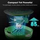 Vivosun Aerowave D4  4  Grow Tent Clip Fan With Detachable Hook  Green