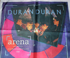 Vtg Duran Duran Arena Wall Hanging Screen Print Color 21  X 22  Nikry 1984
