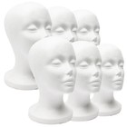 Female Foam Mannequin Head Stand For Hat Wig Display White Usa
