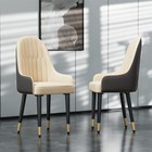 2x High-end Dining Chairs Anti Scratch And Wear-resistant Fabric Kitchen Chairs