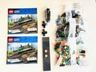 New Lego City Cargo Train Engine Car Locomotive 60198 Wagon Power Motor Included