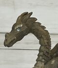 Rawcliffe Pewter Dragon Vintage 1992 Proud Parent Rf1733 Blue Crystal Eyes Read
