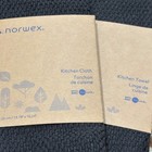 Norwex Kitchen Towel   Cloth Set In Black With Baclock