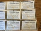 12 Vintage 1955 Klondike Big Inch Land Deeds Yukon Whitehorse Quaker Promo 