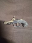 Vintage 1960s Novelty Pistol Lighter Flintlock Cigarette Trigger I335