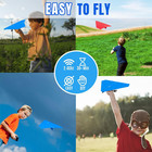 Rc Paper Plane  Remote Control Airplane Kit With Colored Papers  Super Easy Fly