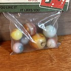 Vintage Collectible Promotional Marbles 7up And Coca Cola