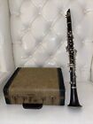 Antique Clarinet Wood Vintage Diplomat Special With Case Rare 