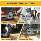 Cordless Mini Circular Saw Compatible With 20v Battery tool Only 