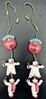 Always Coca Cola Ceiling Fan Light Pull Polar Bears Ice Skating Pair