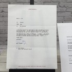 Vincent Price Estate Item  Vintage Jane Russell Signed Letter To Vincent