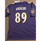 New Nike Baltimore Ravens Mark Andrews 89 Jersey Kids Large 14 16 Purple