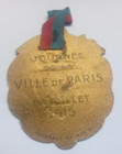 Wwi 1915 Wwi Paris Bastille Day Ww1 Charity Badge   Insigne Journee