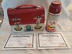 1958 Dutch Cottage Dome Lunchbox Thermos Near Mint Rare Joe Soucy Collection