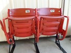 Crimson Tide  U  Of Alabama - Stadium Seats - Crimson Plastic  Crimson Arms