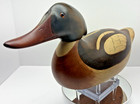 Vintage Hand-carved Painted Red-breasted Merganser Duck Decoy