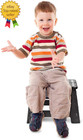 Folding Step Stool 9   Tall Kids Step Stool Holds Up To 300 Lb Plastic Foldable 