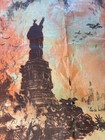Original Wwi Poster That Liberty Shall Not Perish From Earth Bonds 1918 28x40 5