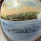 Casco Bay   Maine Me Antique Little Johns Island Souvenir Germany Cobalt Creamer