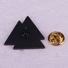 3pcs Valknut Norse Symbol Pin Odin   s Emblem Badge Viking Tri-triangle Brooch