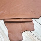 Brown Leather Partial Cow Hide High Quality Brown Leather L14