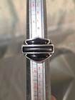 Harley Davidson   Thierry Martino Black Onyx  925 Sterling Mens Ring 7 5 Used