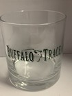 Buffalo Trace Kentucky Straight Bourbon Collectible Whiskey Glass Green Letters
