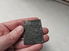 Vtg Letterpress Printing Block Plate Only People Donkey  Mule Or Horse Palm Tree