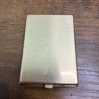 Vintage Mini Gold Metal Phone Book Address Dial Flip Up Abc Butterfly C2