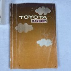 Vintage Toyota Ks-901 Ks901 Punched Card Knitting Machine  Made In Japan