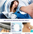 Washing Machine Cleaner Descaler 30 Pack Deep Cleaning Washer Cleaner Tablets Fo