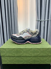 Gucci Rhyton Gg Canvas Multi   color Chunky Platform Women s Sneakers Navy Pink Wh