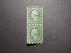 Us Stamp Scott   486 1918 Washington 1 C Green Coil Perf 10 Mint Nh