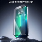  4 Pack  Full Cover Tempered Glass Screen Protector For Iphone 12 Pro  12 Series