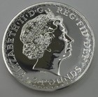 2003 Great Britain Britannia 1oz 999 Silver 2 Pound Coin