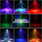 6 Arms Bee Eye Zoom Moving Head Light Beam Dmx Stage Light Disco Party Lighting