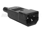Iec320 C14 Male Power Inlet Plug Connector 10a 250vac Usa Seller 