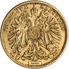 Austria Gold 20 Corona   1960 Oz  - Au Condition - Random Date