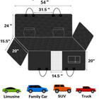 Pet Dog Car Seat Cover Hammock Suv Van Truck Back Rear Protector Mat Waterproof
