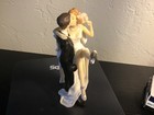 Bella Novia Groom Carries Bride Kissing Wedding Party Cake Topper Figurine Preow